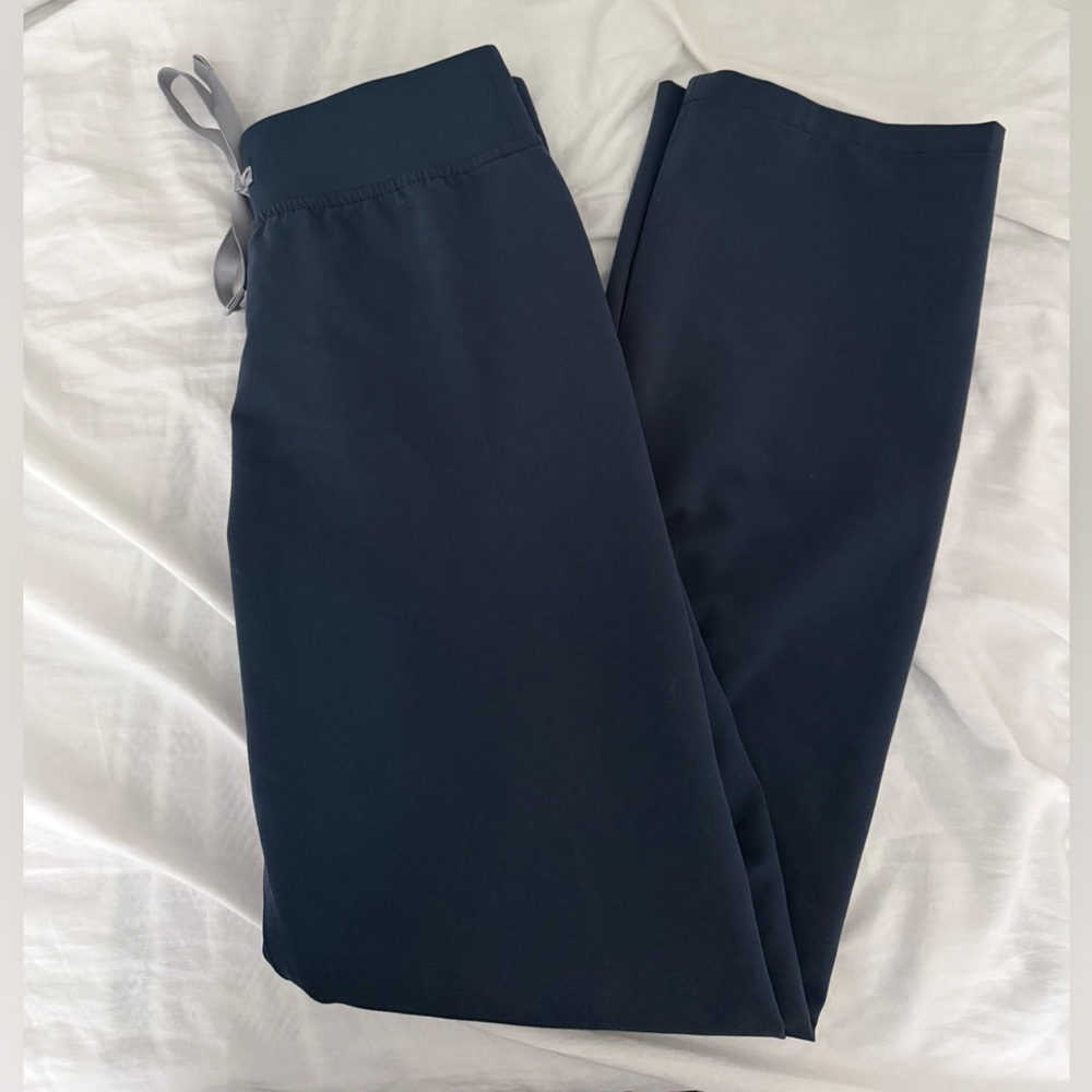 Figs High waisted Livingston pants - Dark Harbor